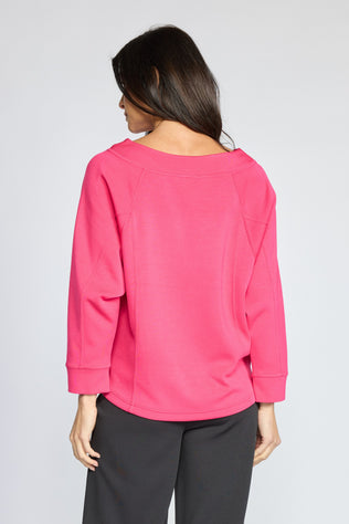 Feather Lux Knit Travel Pullover