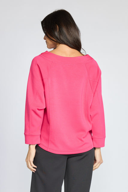 Feather Lux Knit Travel Pullover