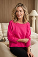 Feather Lux Knit Travel Pullover