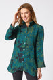 Express Travel Jacobian Floral Artist Shirt