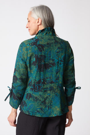 Express Travel Jacobian Floral Event Jacket