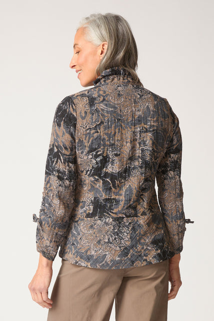 Express Travel Jacobian Floral Event Jacket