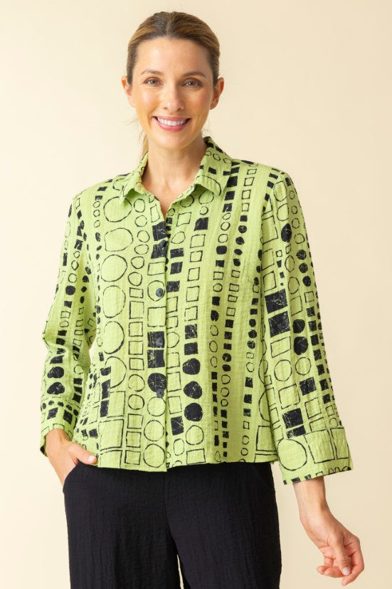 Express Travel Circle Spot Jill Shirt