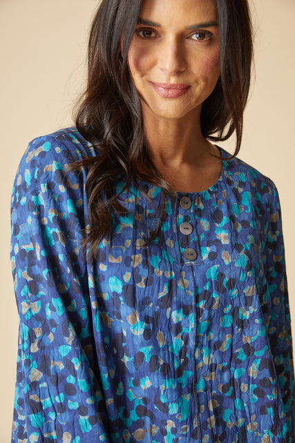 Destination Unknown Button Back Pullover