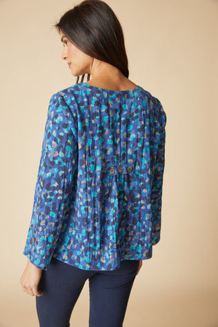 Destination Unknown Button Back Pullover