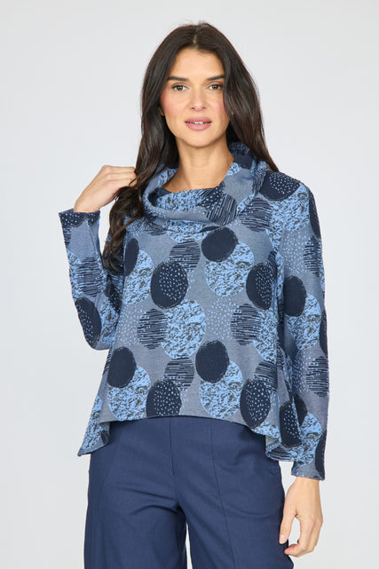 Spotlight Knit Cowl Pullover