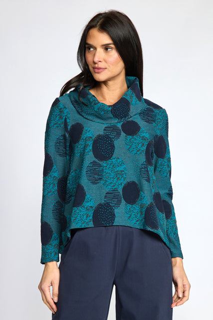 Spotlight Knit Cowl Pullover