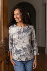 Destination Unknown Pleat Back Pullover