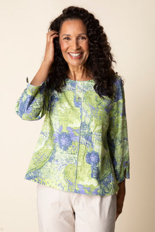 Destination Unknown Pleat Back Pullover