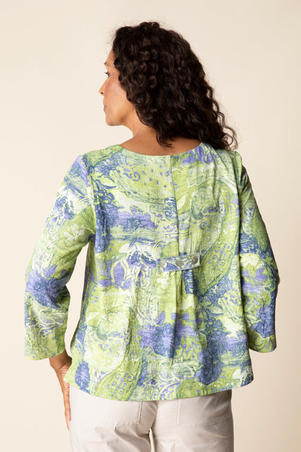 Destination Unknown Pleat Back Pullover