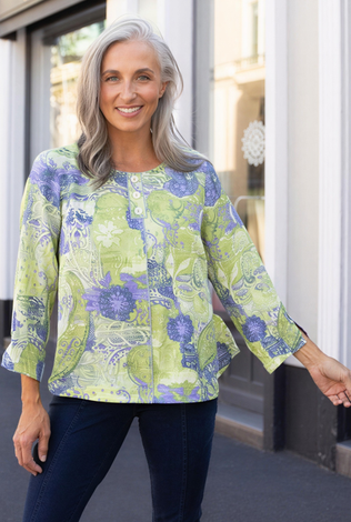 Destination Unknown Pleat Back Pullover
