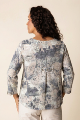 Destination Unknown Pleat Back Pullover