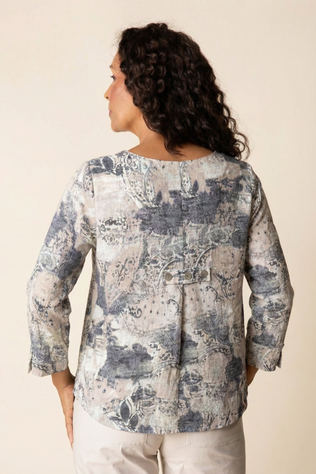 Destination Unknown Pleat Back Pullover