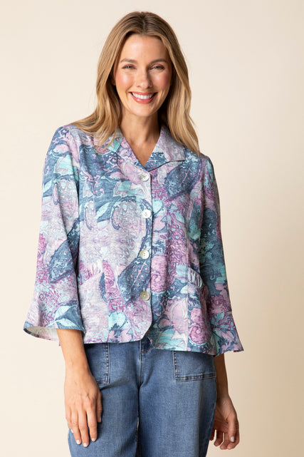 Destination Unknown Shirred Pocket Jacket