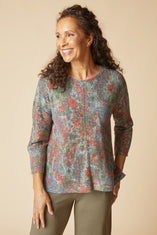 Super Soft Fleece Paisley Pullover