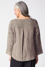 Express Travel Organic Dot Pullover