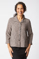 Express Travel Organic Dot Pleat Back Jacket