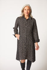 Express Travel Organic Dot Artist Dress
