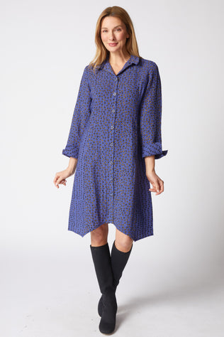 Express Travel Organic Dot Artist Dress