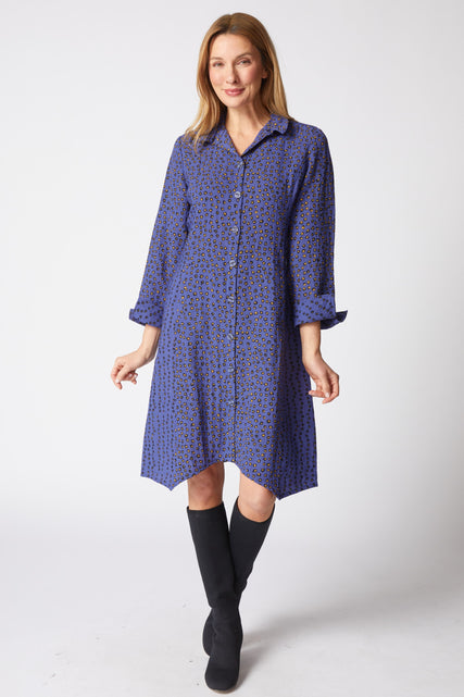 Express Travel Organic Dot Artist Dress