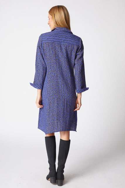 Express Travel Organic Dot Artist Dress