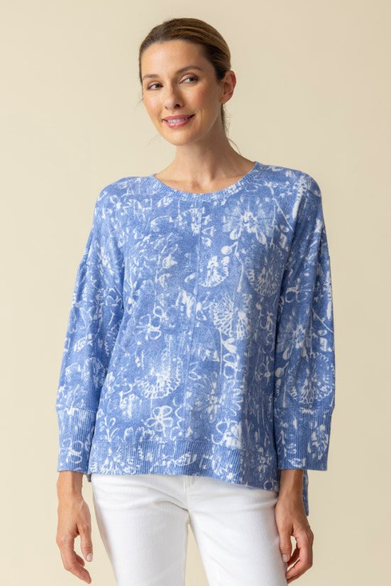 Super Soft Fleece Watercolor Pullover