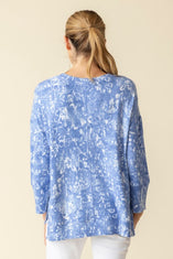 Super Soft Fleece Watercolor Pullover