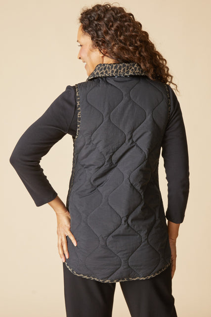 Wildside Reversible Quilt Vest