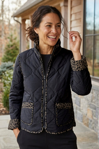 Wildside Reversible Quilt Jacket