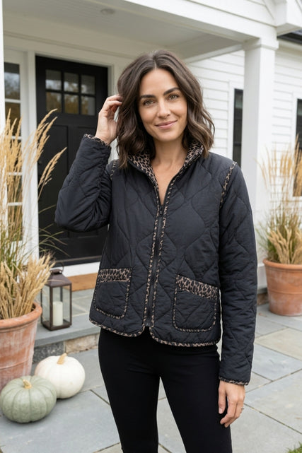 Wildside Reversible Quilt Jacket
