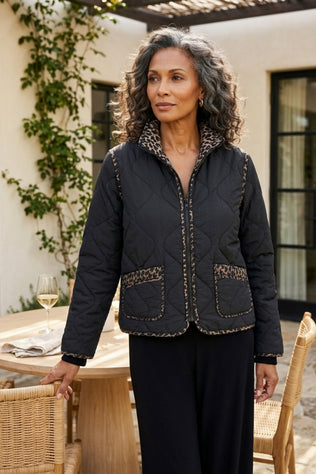 Wildside Reversible Quilt Jacket