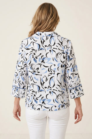 Floral Button Jacket