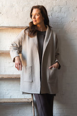 Boiled Wool Soho Coat