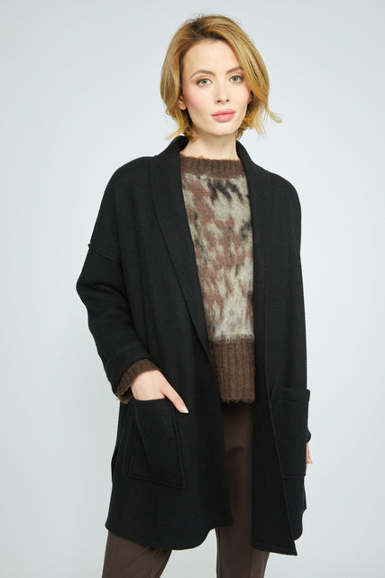 Boiled Wool Soho Coat