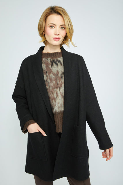 Boiled Wool Soho Coat