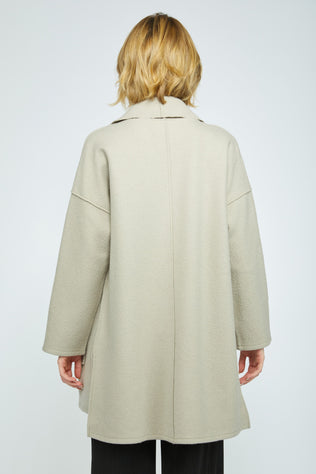 Boiled Wool Soho Coat