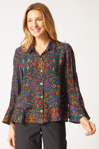 Off The Vine Double Flounce Shirt