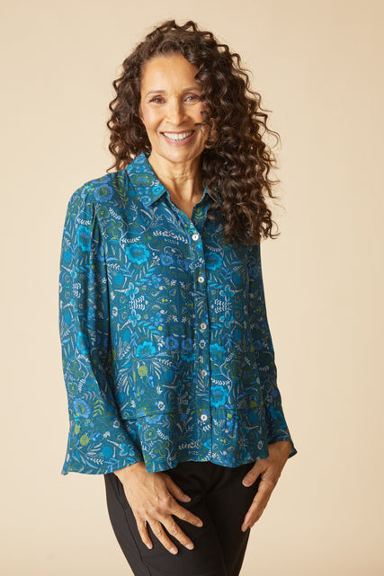 English Garden Flounce Shirt