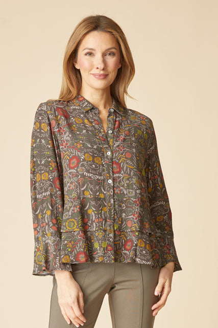 English Garden Flounce Shirt
