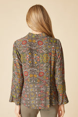 English Garden Flounce Shirt