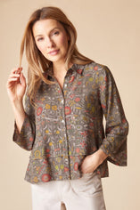 English Garden Flounce Shirt