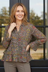 English Garden Flounce Shirt