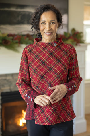 Girl Gone Plaid Orchard Pullover