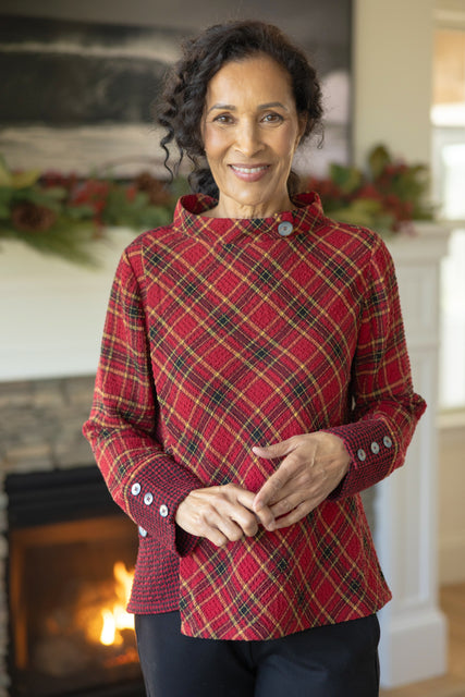 Girl Gone Plaid Orchard Pullover