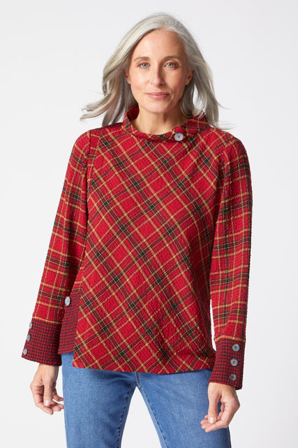 Girl Gone Plaid Orchard Pullover