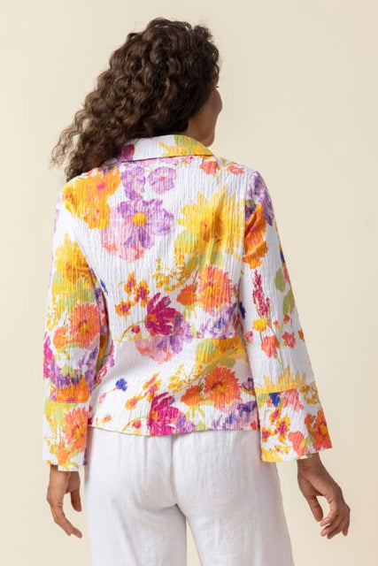 Sunflower Patch Flounce Jacket