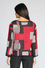 Collage Swing Pullover Sweater