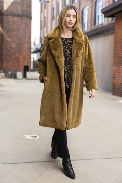 Fab Fur Car Coat