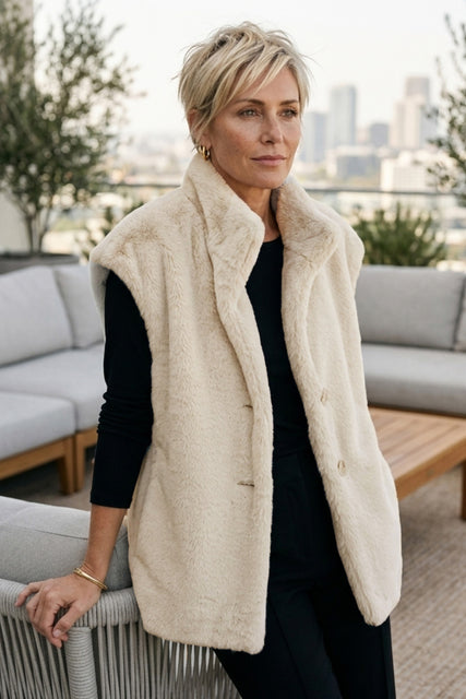 Fab Faux Fur Vest