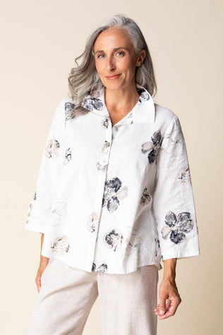 Watercolor Floral Swing Shirt
